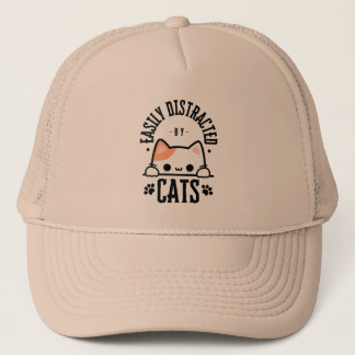Easily Distracted by Cats - Hat