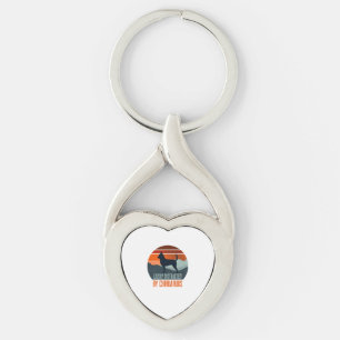 Easily Distracted By Chihuahuas Dog Walking Key Ring