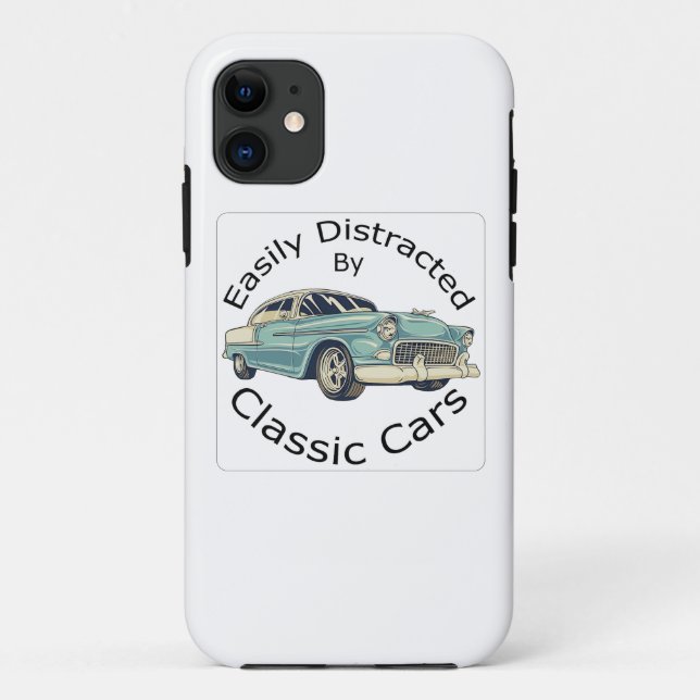 Easily Distracted By classic cars  Case-Mate iPhone Case (Back)