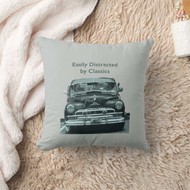 Easily Distracted by Classics Cushion (Blanket)