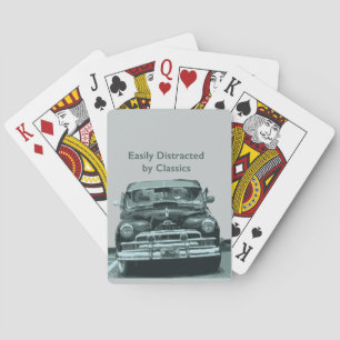 Easily Distracted by Classics Playing Cards