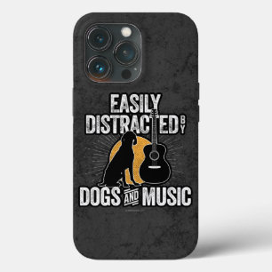 Easily Distracted by Dogs and Music Case-Mate iPho iPhone 13 Pro Case