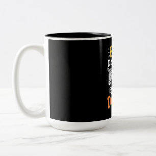 Easily Distracted By Donkeys Two-Tone Coffee Mug