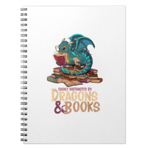 Easily Distracted By Dragons And Books Dragon Book