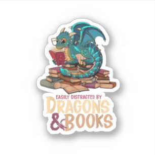 Easily Distracted By Dragons And Books Dragon Book