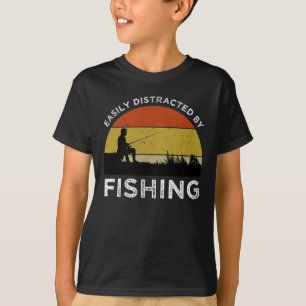 Easily Distracted By Fishing T-Shirt