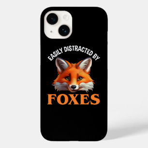 Easily Distracted By Foxes Case-Mate iPhone 14 Case