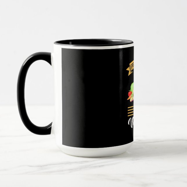 Easily Distracted By Fresh Vegetables Mug (Left)