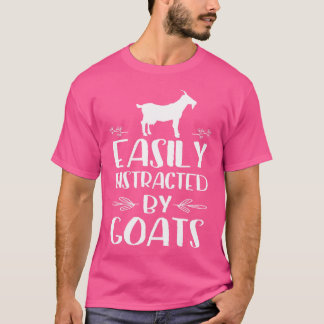 Easily Distracted By Goats T-Shirt