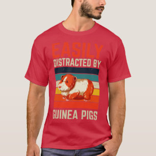 Easily Distracted By Guinea Pigs T-Shirt