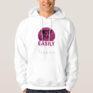 Easily Distracted By Jack Russell Terrier Hoodie