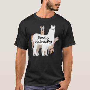 Easily distracted by llamas  Classic T-Shirt