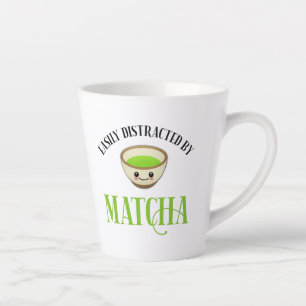 Easily Distracted By Matcha Latte Mug