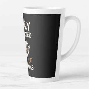 Easily Distracted By Mushroom Latte Mug