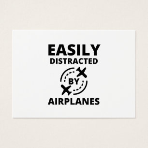 Easily distracted by planes funny pilot aviator