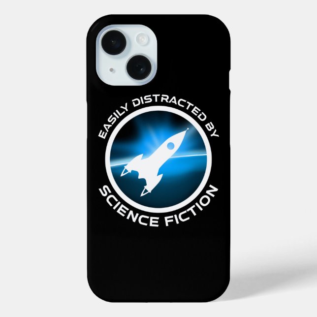 Easily Distracted By Science Fiction Case-Mate iPhone Case (Back)