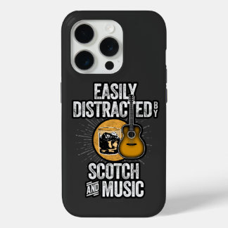 Easily Distracted by Scotch and Music Case-Mate iP iPhone 15 Pro Case