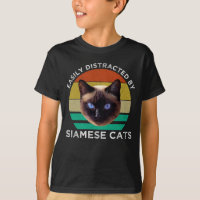 Easily Distracted By Siamese Cats