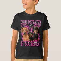 Easily Distracted By Six Seven 67 Meme Dachshund W