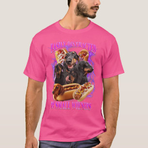 Easily Distracted by Small Wieners Funny Offensive T-Shirt