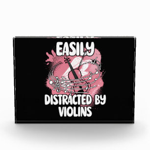 Easily Distracted By Violins Photo Block