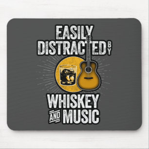 Easily Distracted by Wine and Murder Shows Mouse P Mat
