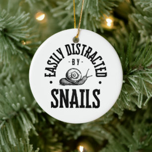 EASILY DISTRACTED CERAMIC TREE DECORATION
