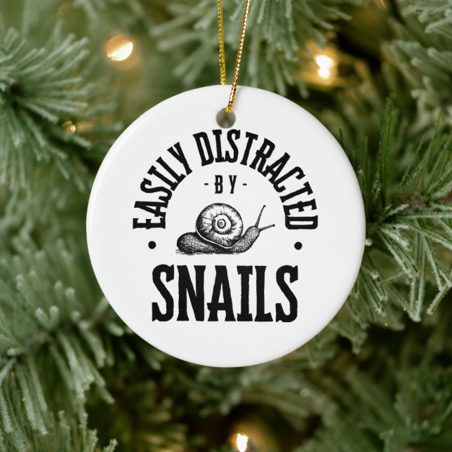 EASILY DISTRACTED CERAMIC TREE DECORATION (Tree)