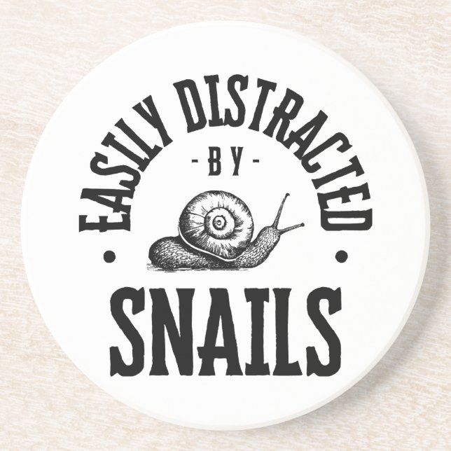 EASILY DISTRACTED COASTER (Front)