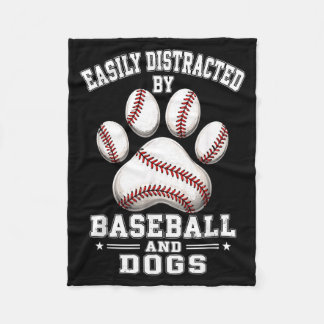 Easily Distracted Fleece Blanket
