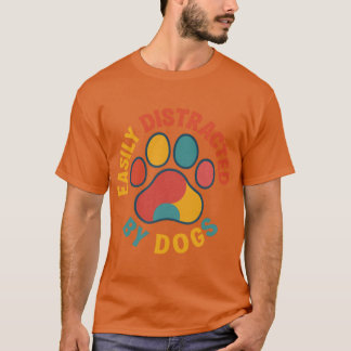 Easily Distracted friends T-Shirt