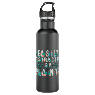 Easily Distracted Kingfisher Bird Birding Bird Wat 710 Ml Water Bottle