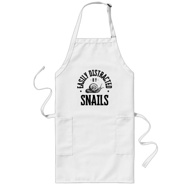 EASILY DISTRACTED LONG APRON (Front)