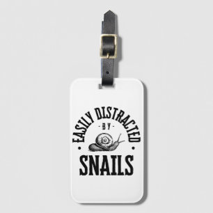 EASILY DISTRACTED LUGGAGE TAG