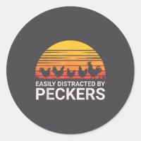 Easily Distracted Peckers Farmer Lover