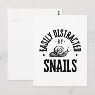 EASILY DISTRACTED POSTCARD