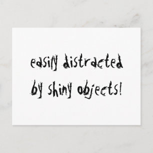 Easily Distracted Postcard