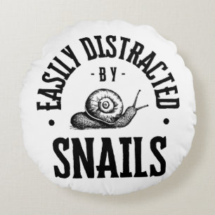EASILY DISTRACTED ROUND CUSHION