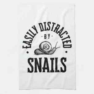 EASILY DISTRACTED TEA TOWEL