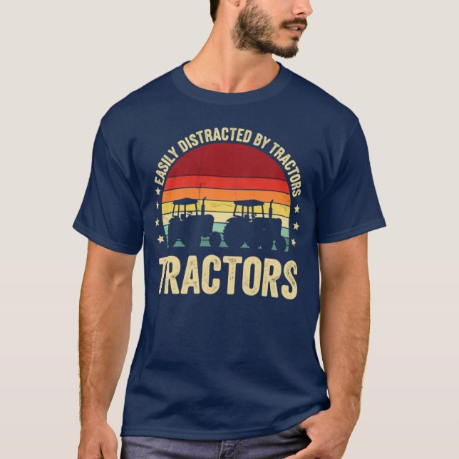 Easily distracted - vintage T-Shirt (Front)