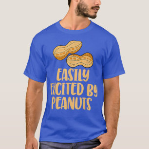 Easily Ecited By Peanuts Tasty Funny Gender Reveal T-Shirt