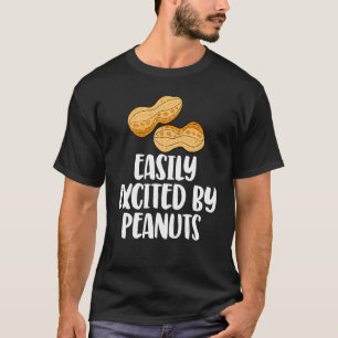 Easily Excited By Peanuts Tasty  Gender Reveal Lov T-Shirt