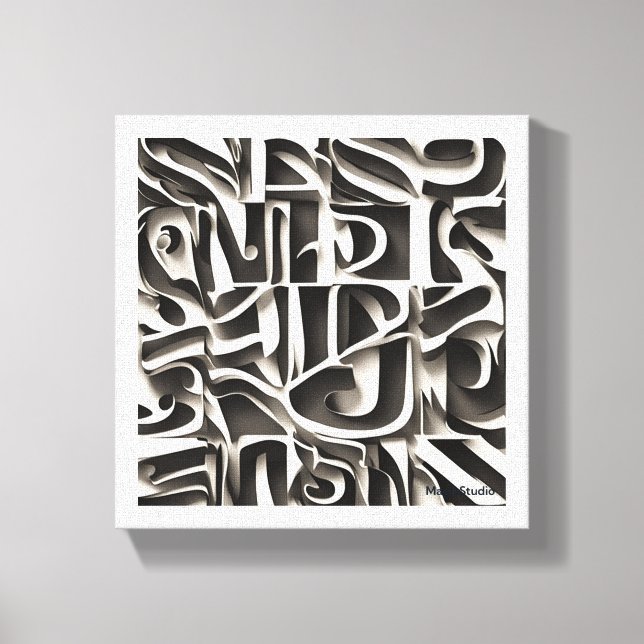 Easily fits into various environments canvas print (Front)