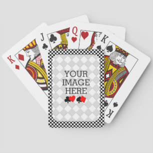 Easily Make Your Own Black and White in One Step Playing Cards