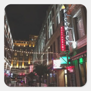 East 4th Street, Cleveland, Ohio Photo Sticker