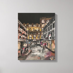 "East 4th Street Moment" Cleveland, Ohio Canvas Print