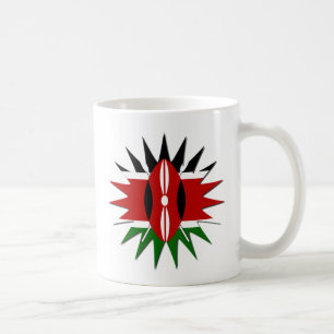 East African Constellation Kenyan Flag Star Design Coffee Mug