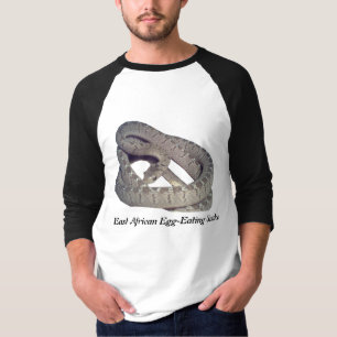 East African Egg-Eating Snake 3/4 Sleeve Raglan T-Shirt