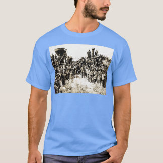 East and West Shaking Hands at Laying of Last Rail T-Shirt