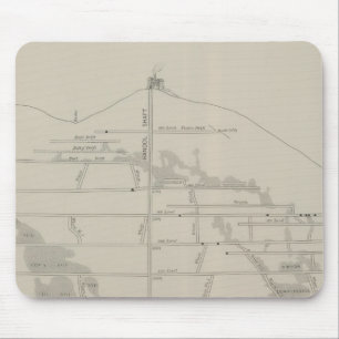 East and West Vertical Section, New Almaden Mine Mouse Mat